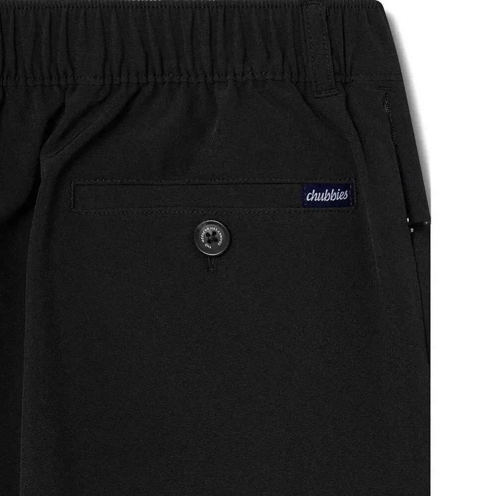 Chubbies The Midnight Adventure Youth 6”Everywhere Performance Short Black XL